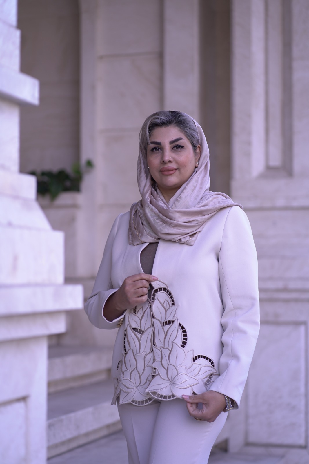 مانتو کتی گلدوزی شده